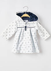 Imperméable blanc ELLE EST OU LA MER pour enfant seconde vue