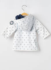 Imperméable blanc ELLE EST OU LA MER pour enfant seconde vue
