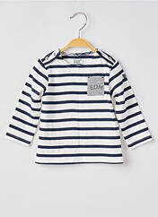 T-shirt bleu ELLE EST OU LA MER pour enfant seconde vue