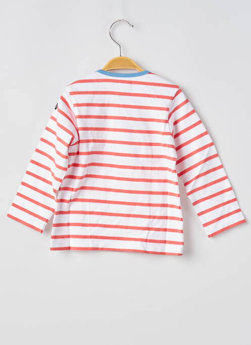 T-shirt orange ELLE EST OU LA MER pour enfant