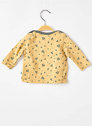 T-shirt manches longues manches longues jaune MOULIN ROTY garçon