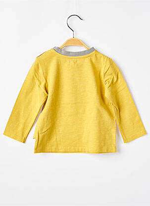 T-shirt manches longues manches longues jaune MOULIN ROTY garçon