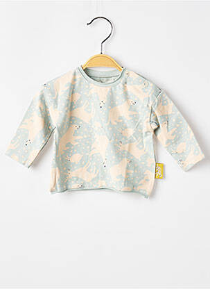 T-shirt manches longues manches longues bleu MOULIN ROTY garçon