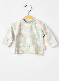 T-shirt manches longues manches longues bleu MOULIN ROTY garcon