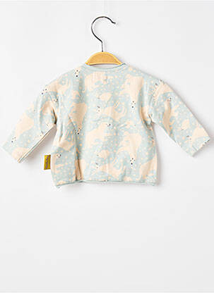 T-shirt manches longues manches longues bleu MOULIN ROTY garçon