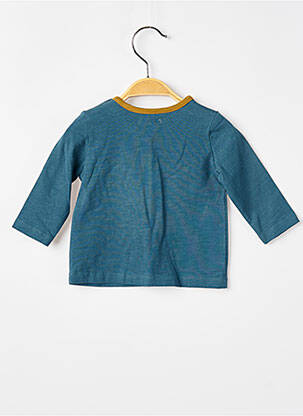 T-shirt manches longues manches longues bleu MOULIN ROTY garçon