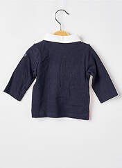 Polo bleu ELLE EST OU LA MER pour garçon seconde vue