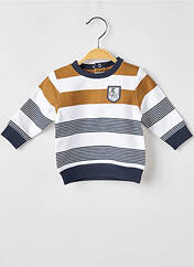 Sweat-shirt marron ELLE EST OU LA MER pour garçon seconde vue