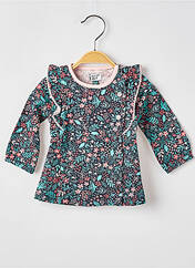 Top bleu ELLE EST OU LA MER pour fille seconde vue