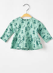 Top vert MOULIN ROTY pour fille seconde vue