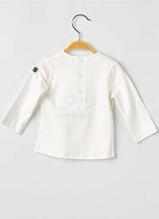 T-shirt blanc ELLE EST OU LA MER pour fille seconde vue