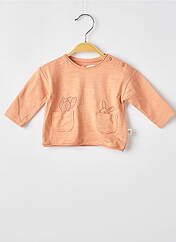 T-shirt orange MOULIN ROTY pour fille seconde vue