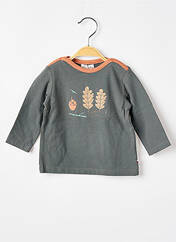 T-shirt vert MOULIN ROTY pour garçon seconde vue