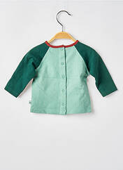 T-shirt vert MOULIN ROTY pour garçon seconde vue