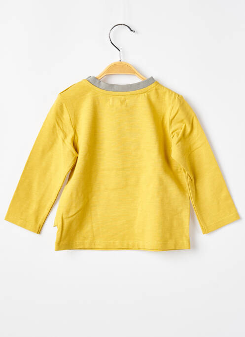 T-shirt manches longues manches longues jaune MOULIN ROTY garcon
