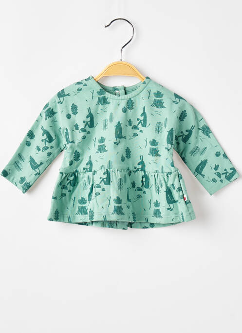 Top vert MOULIN ROTY pour fille