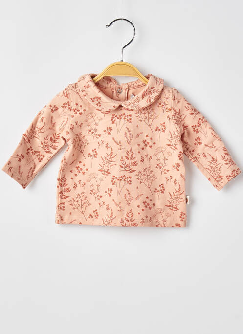 T-shirt rose MOULIN ROTY pour fille