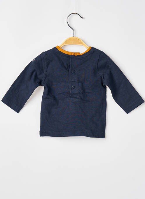 T-shirt bleu ELLE EST OU LA MER pour garçon