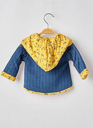 Veste casual fermeture boutonnée sur le devant bleu ELLE EST OU LA MER fille