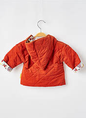 Manteau court orange MOULIN ROTY pour enfant seconde vue