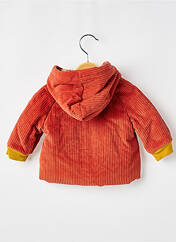 Manteau court orange MOULIN ROTY pour fille seconde vue