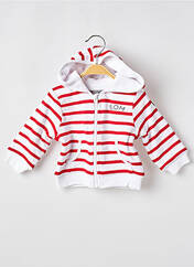 Veste casual rouge ELLE EST OU LA MER pour garçon seconde vue