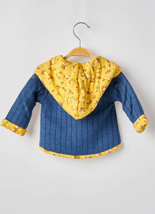 Veste casual fermeture boutonnée sur le devant bleu ELLE EST OU LA MER fille