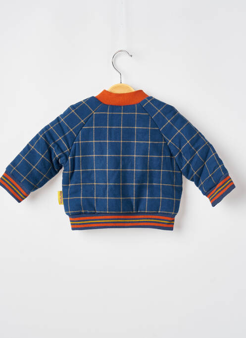Manteau court imprimé fantaisie sans capuche bleu MOULIN ROTY garcon