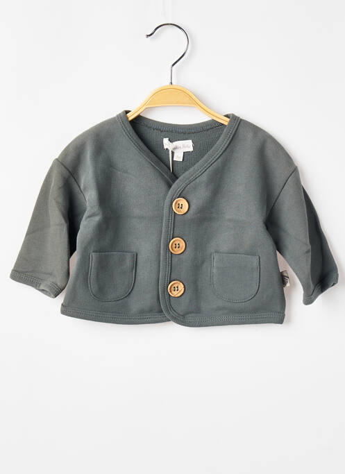 Gilet manches longues vert MOULIN ROTY pour fille