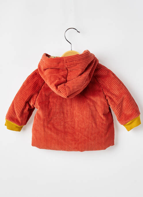 Manteau court orange MOULIN ROTY fille
