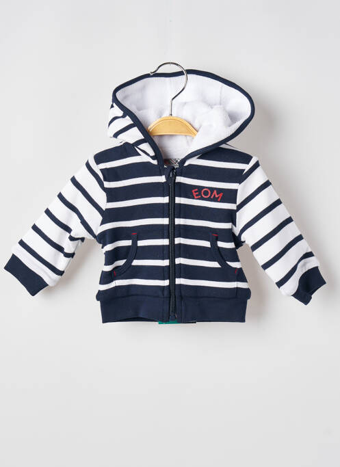 Veste casual bleu ELLE EST OU LA MER pour garçon