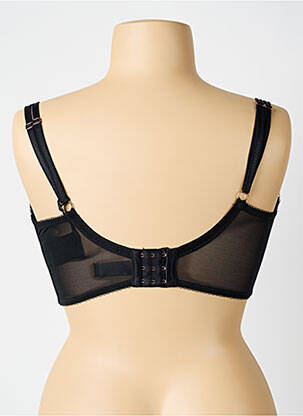 Soutien-gorge effet matière satinée haut soutien-gorge emboitant noir SCANTILLY femme