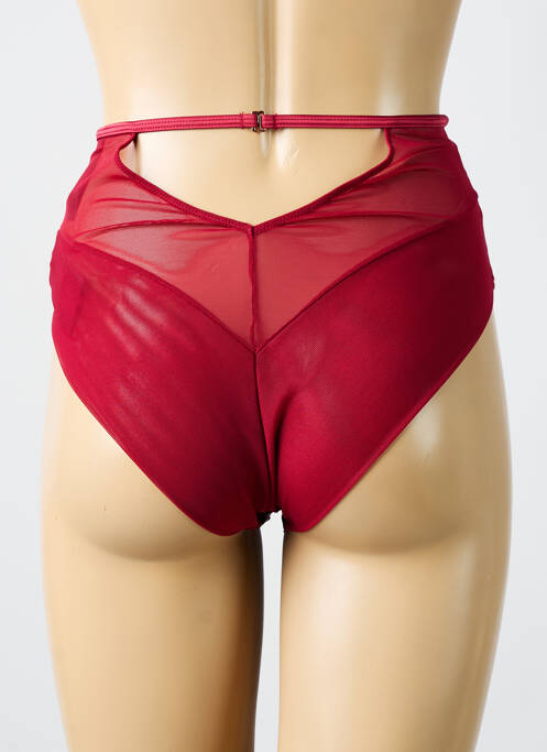 Culotte haute rouge SCANTILLY pour femme