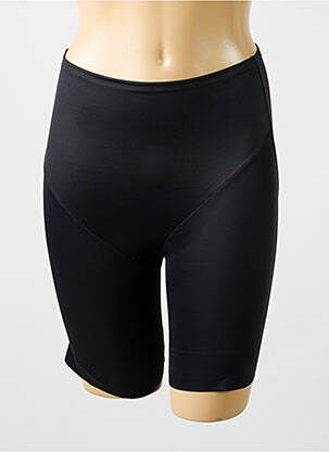 Panty tissage satiné noir NAOMI AND NICOLE femme