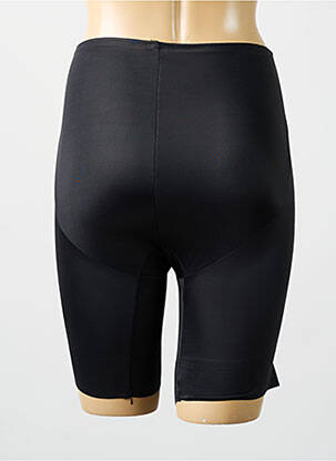 Panty tissage satiné noir NAOMI AND NICOLE femme