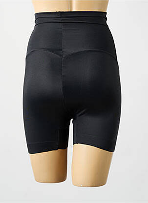 Panty tissage satiné noir NAOMI AND NICOLE femme