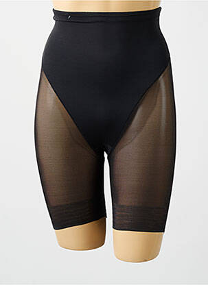 Panty tissage popeline noir NAOMI AND NICOLE femme