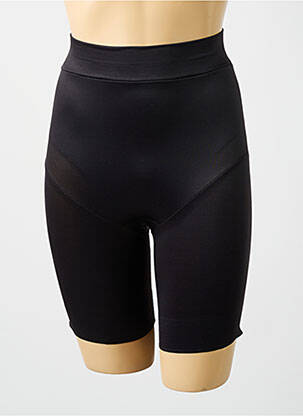 Panty tissage satiné noir CUPID femme