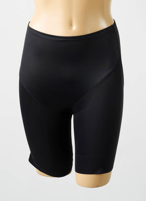 Panty tissage satiné noir NAOMI AND NICOLE femme