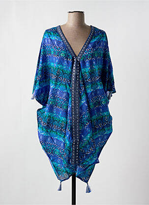Robe de plage coupe fluide bleu MIRACLESUIT femme