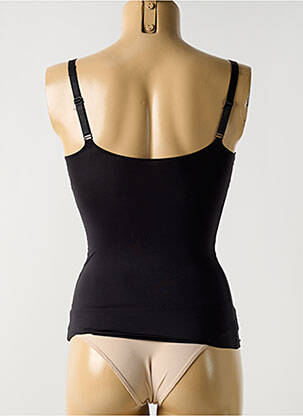 Top/caraco bretelles élastiquées ajustables noir CUPID femme
