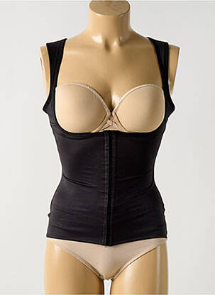 Corset fermeture agrafe noir MIRACLESUIT femme