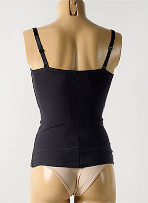 Corset haut soutien-gorge moulé noir NAOMI AND NICOLE femme