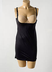 Jupon /Fond de robe noir NAOMI AND NICOLE pour femme seconde vue