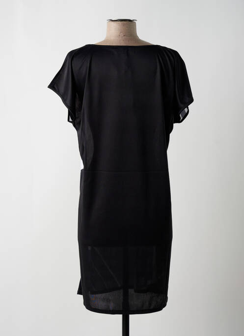 Robe de plage noir MIRADONNA pour femme