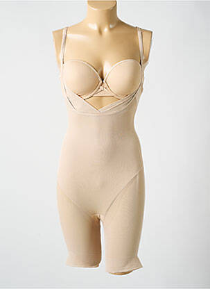 Corset bretelles élastiquées ajustables chair CUPID femme
