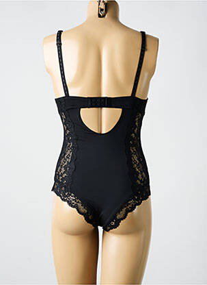 Corset haut soutien-gorge emboitant noir AFTER EDEN femme