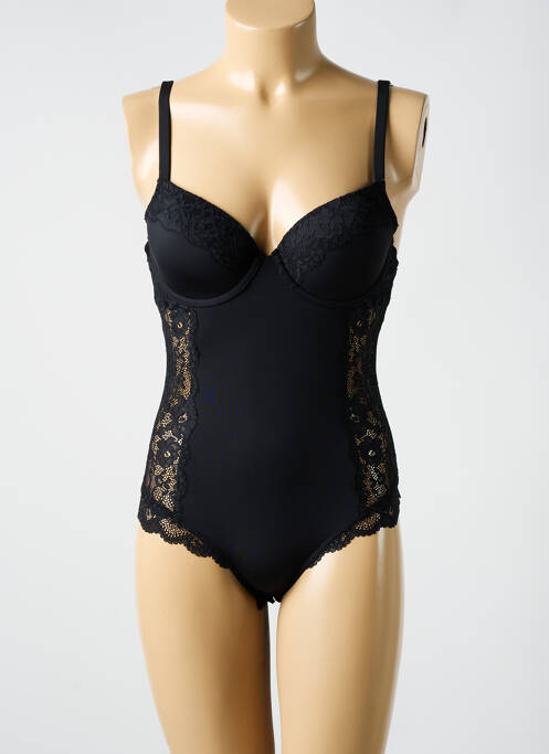 Corset noir AFTER EDEN pour femme