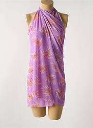 Paréo imprimé fantaisie violet CYELL femme