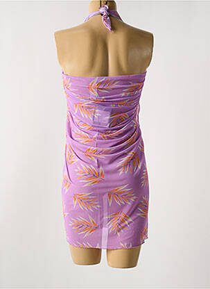 Paréo imprimé fantaisie violet CYELL femme